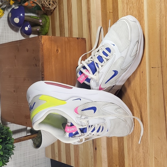 Nike Air Max Bolt AMD, White Indigo burst pink Blast, Daily Casual Sneakers - Picture 5 of 6